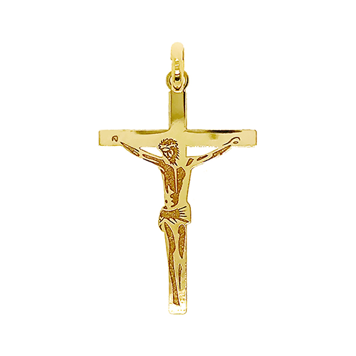 Gold hot sale crucifix cross