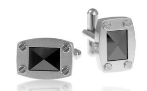 ARZ Steel Steel Cufflinks