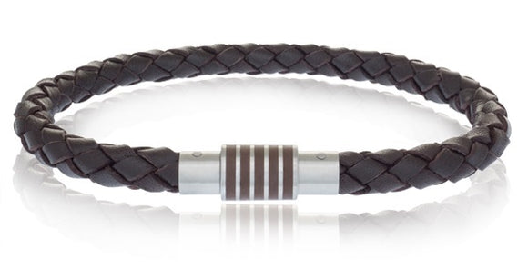 ARZ Steel Steel Bracelet Brown