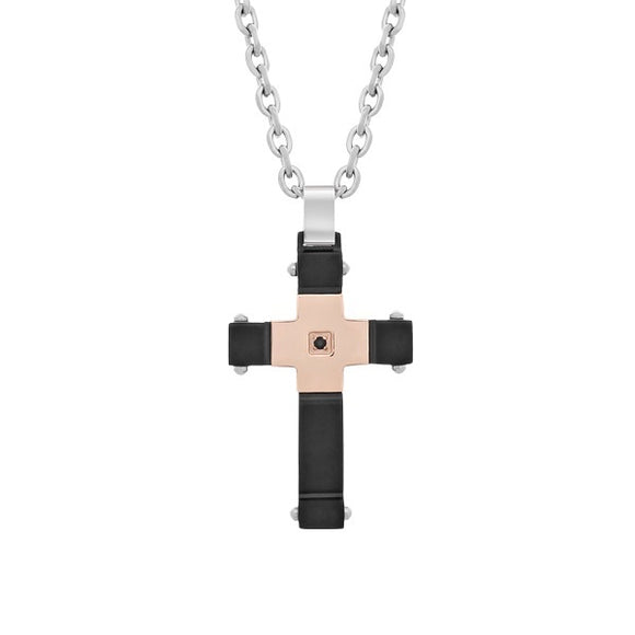 ARZ Steel Two Tone Cross