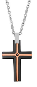 ARZ Steel Two Tone Cross